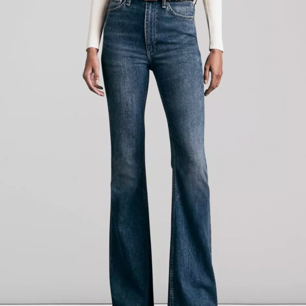 Rag & Bone NWT Casey High-rise Flare Jeans